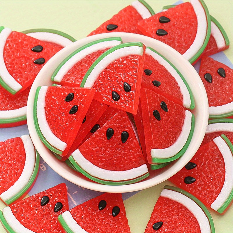 Watermelon Slice Dollhouse Accessories Collectible DIY Crafts