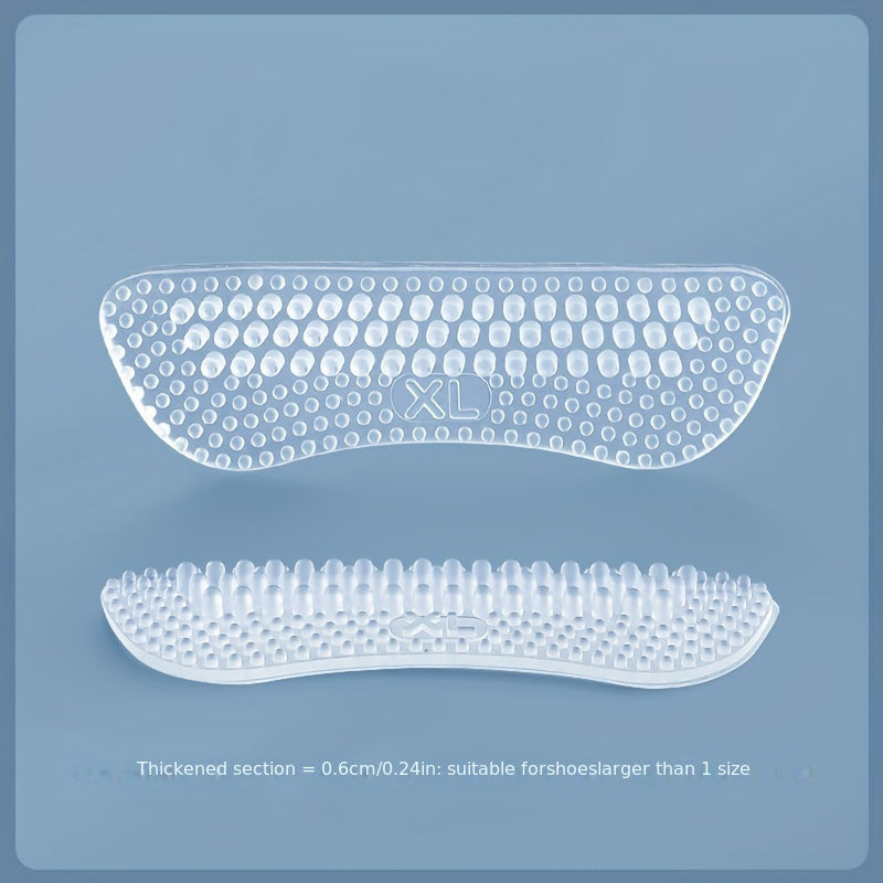 2pcs Silicone Insoles For High Heels