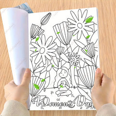 Women's Celebration Coloring Book with Performance Props Cover