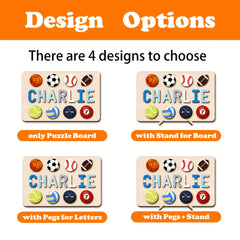 Personalized Name Puzzle with 8 Elements