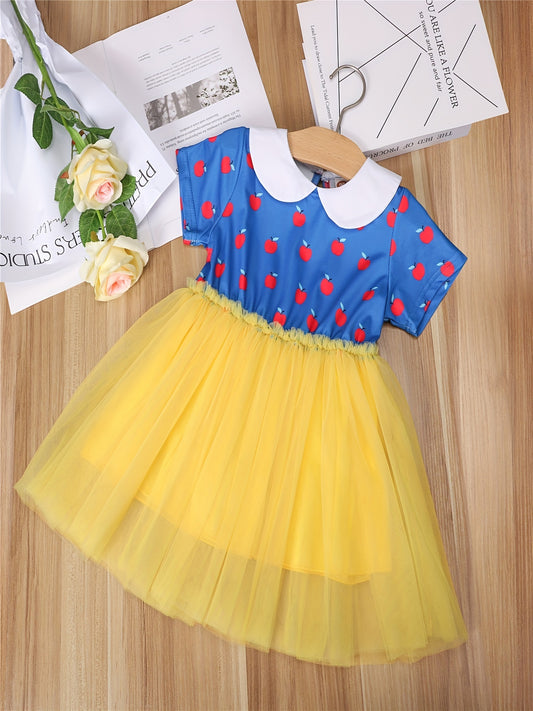 Toddler Girls Halloween Princess Tutu Dress Costume