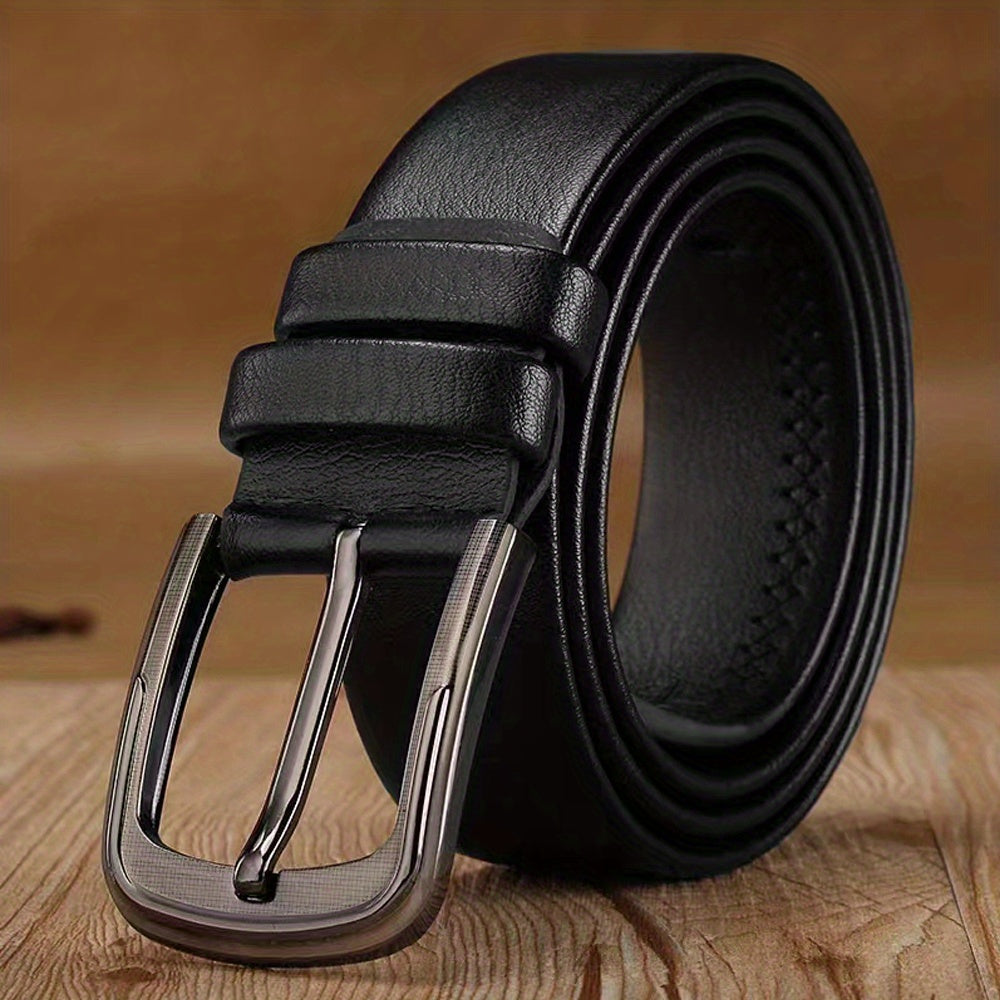 Needle Buckle Belt Men's Perforated Casual Vintage Business Belt