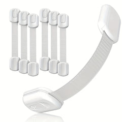 6pcs Child Safety Cabinet Locks - Baby Proofing Cabinet Strap Locks
