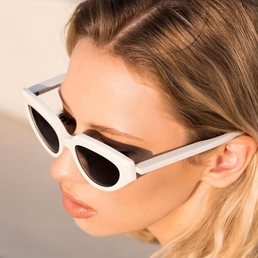 Cat Eye Sunglasses Wrap Around Vintage Eyewear UV Protection