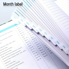 A5 Monthly Planner Jan-Dec Daily & Weekly Agenda