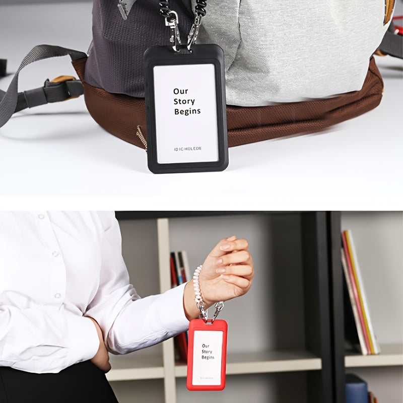 High Elastic Anti Loss Telephone Cable Spring Rope Keychain