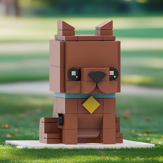 Dog Building Blocks Set Colorful Toy for Dog Lover