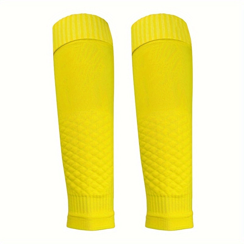 Football Calf Sleeves Protector Shin Guard Sock Men Women
