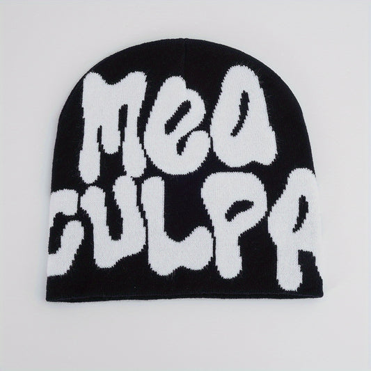 Y2K Candy Beanie Hip Hop Skull Cap Lightweight Knit Hat