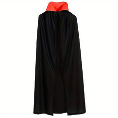 Vampires Hooded Cloak Red Dracula Cap Halloween Costume
