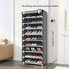 Pull Shoe Cabinet Shoe Rack Dustproof Shoes Storage Rack Easy to Assemble