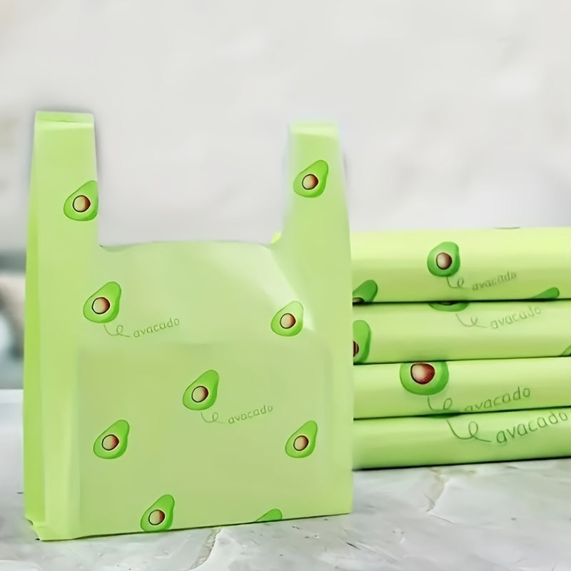 50pcs Avocado Shape Gift Bag Colorful Portable Party Household Goods Storage