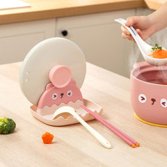 Utensil Rest With Drip Pad - Spoon & Spoon Holder - Kitchen Organizer