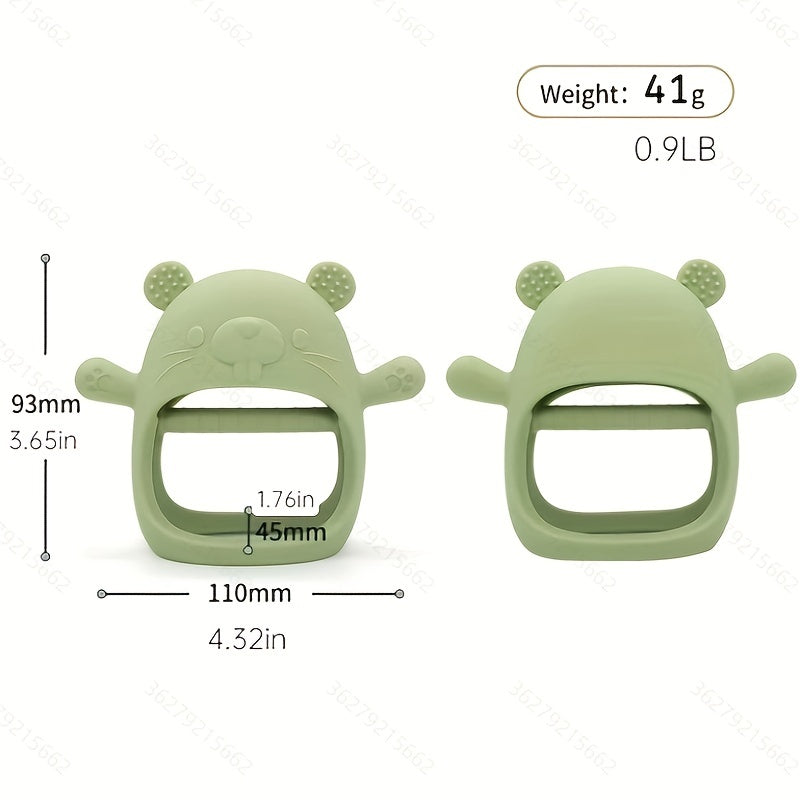 Silicone Teething Toys for Babies Easy Grip Teething Gloves Toys