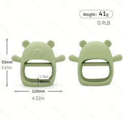 Silicone Teething Toys for Babies Easy Grip Teething Gloves Toys
