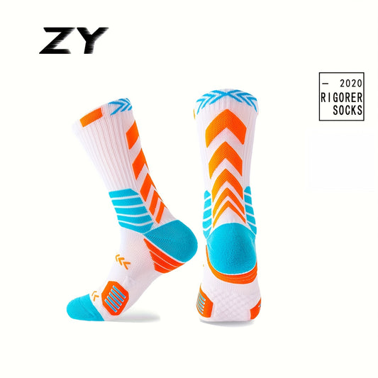 Long Basketball Socks Thickened Shock Absorption Sports Socks