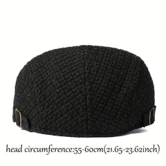 Men's Winter Berets Hat Outdoors Warm Newsboy Caps