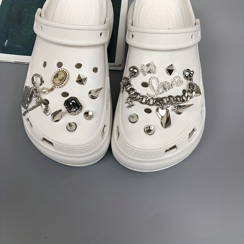 Zinc Alloy Shoes Charms For Clogs Garden Shoes Accessories