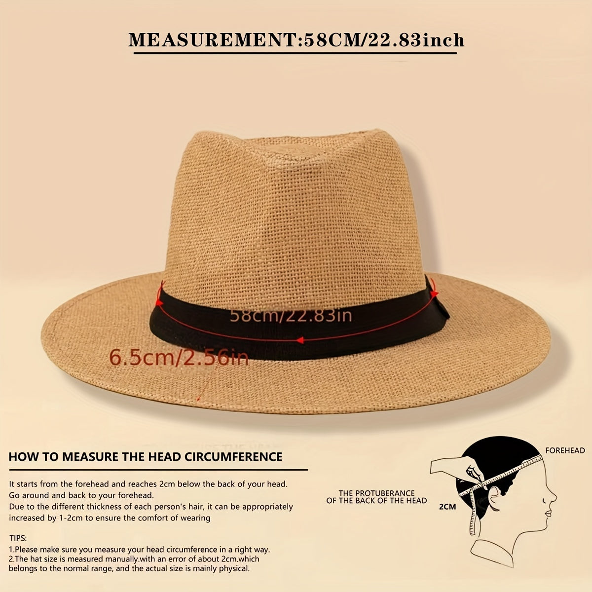 Multicolor Summer Straw Hat Sun Protection