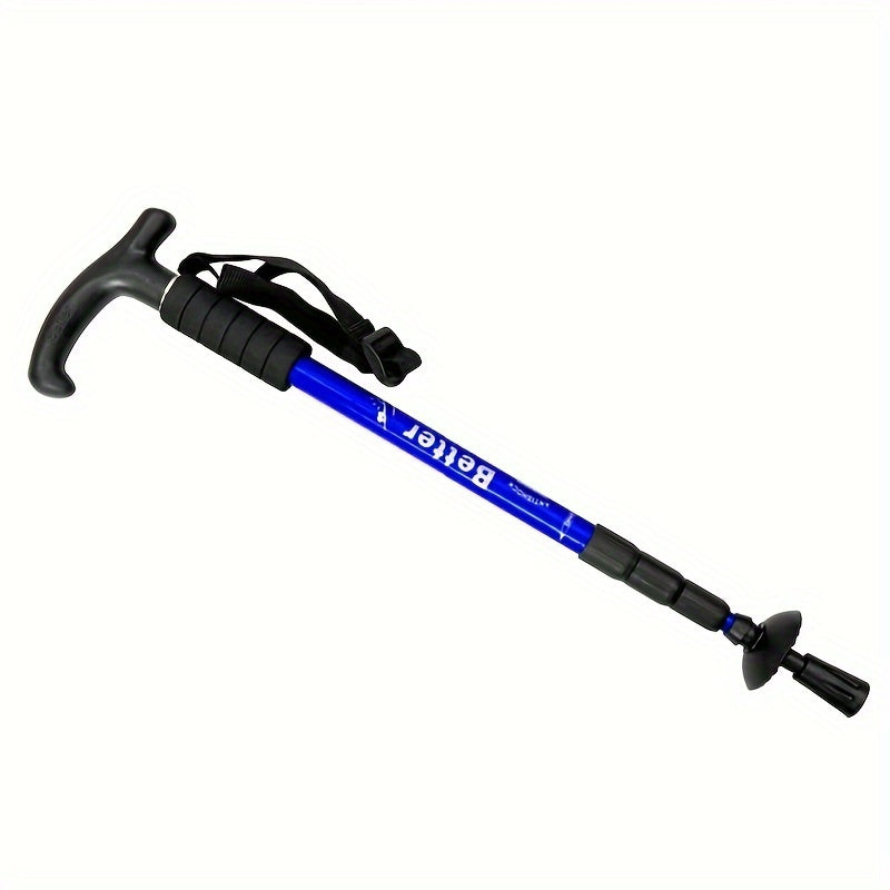 Snow Trekking Pole Aluminum Alloy Hiking Stick for Outdoor Camping