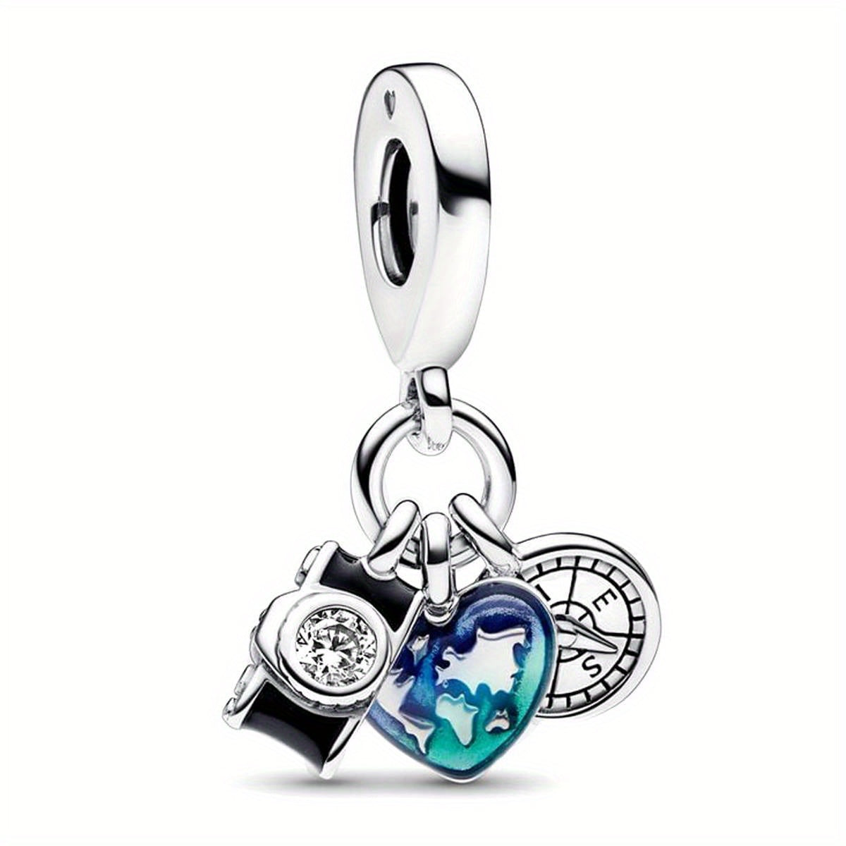 Summer Beach Ocean Pendant Marine Life Charm Bead Crab Shell