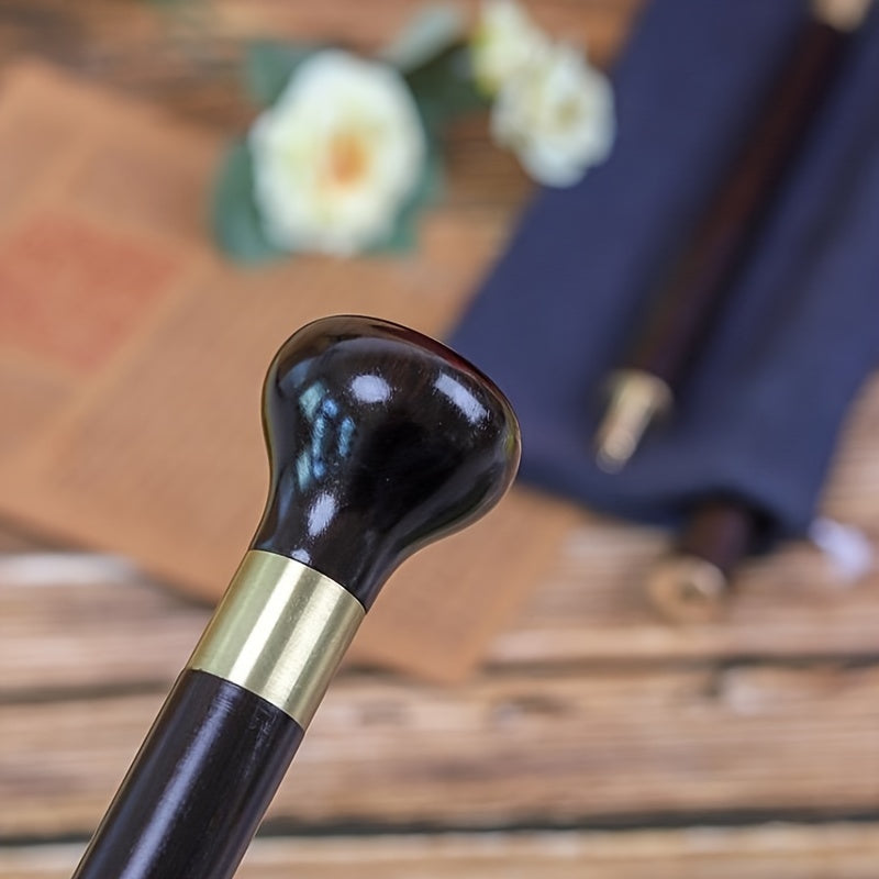 Wooden Walking Sticks Portable Poles Durable Gift For Men