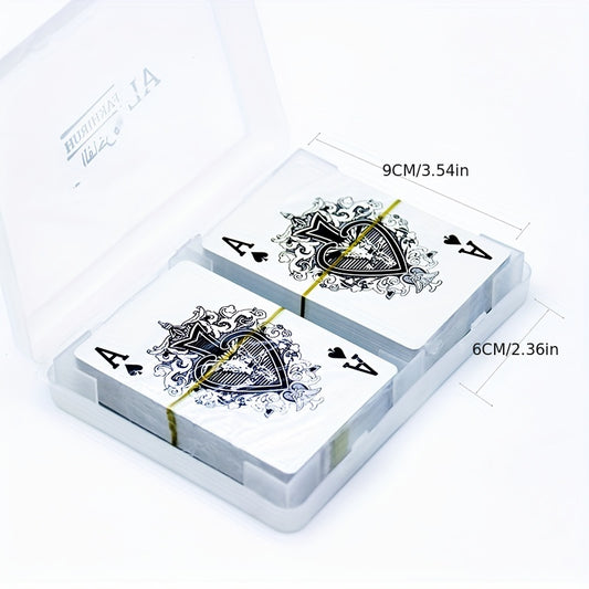 Waterproof Plastic Poker Cards - Ideal for Parties and Bar Games