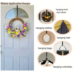 Metal Door Single Hook For Holiday Decorations 29.97 cm