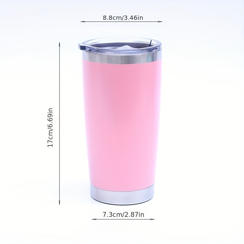 Stainless Steel Insulated Tumbler with Lid - Travel Coffee Mug