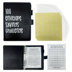 100 Envelopes Money Saving Challenge Savings Challenges Book With Envelopes