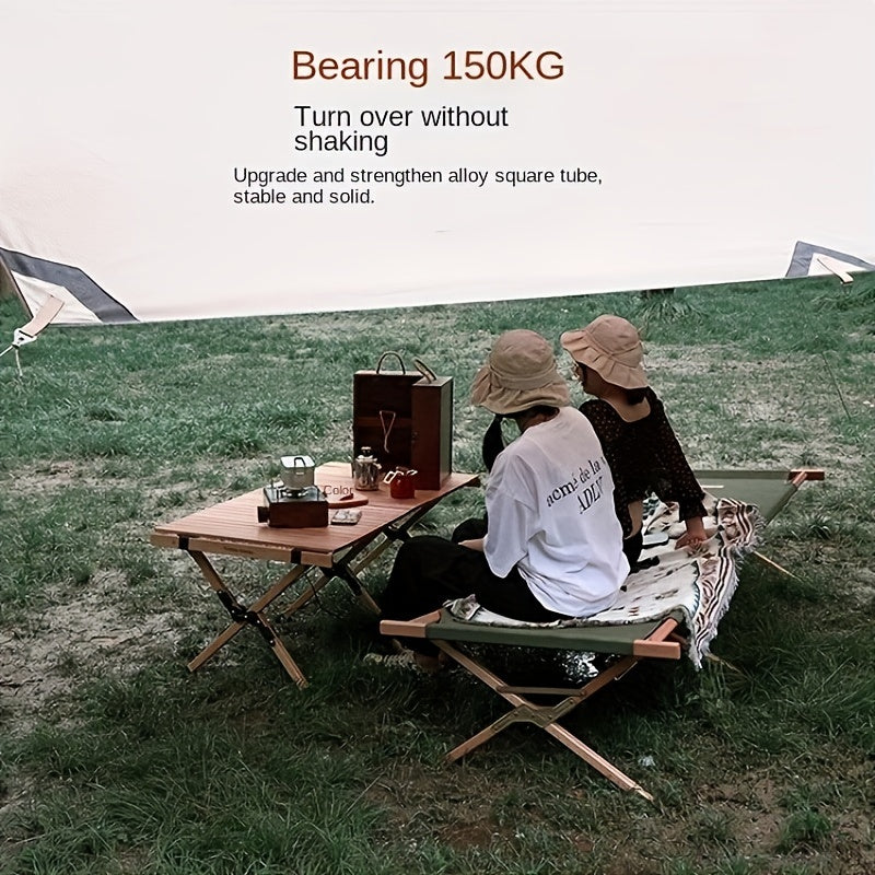 Ultralight Aluminum Camping Bed Portable Emergency Folding Bed