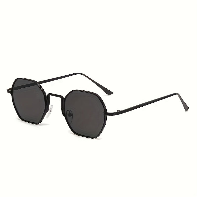 Steampunk Metal Sunglasses Round Frame UV Protection