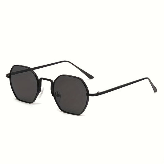Steampunk Metal Sunglasses Round Frame UV Protection