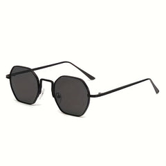 Steampunk Metal Sunglasses Round Frame UV Protection