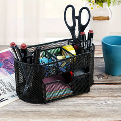 Pen Holder Storage Box with Drawer 22 X 11 X 10 5 Cm