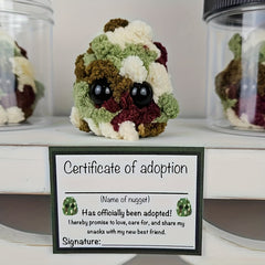 Handcrafted Plush Flower Ball - Ideal Home Decor & Gift - Ivory/Red/Green
