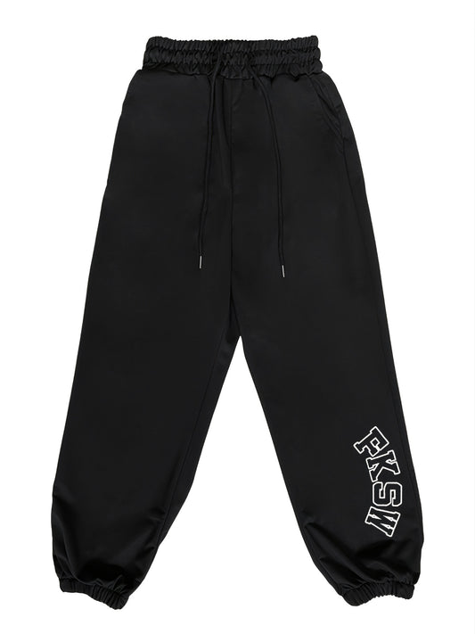Men's FKSW Print Trousers Soft Drawstring Active Sweatpants