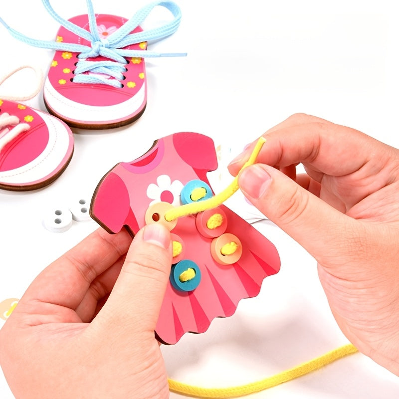 Wooden Fine Motor Skills Training Toy