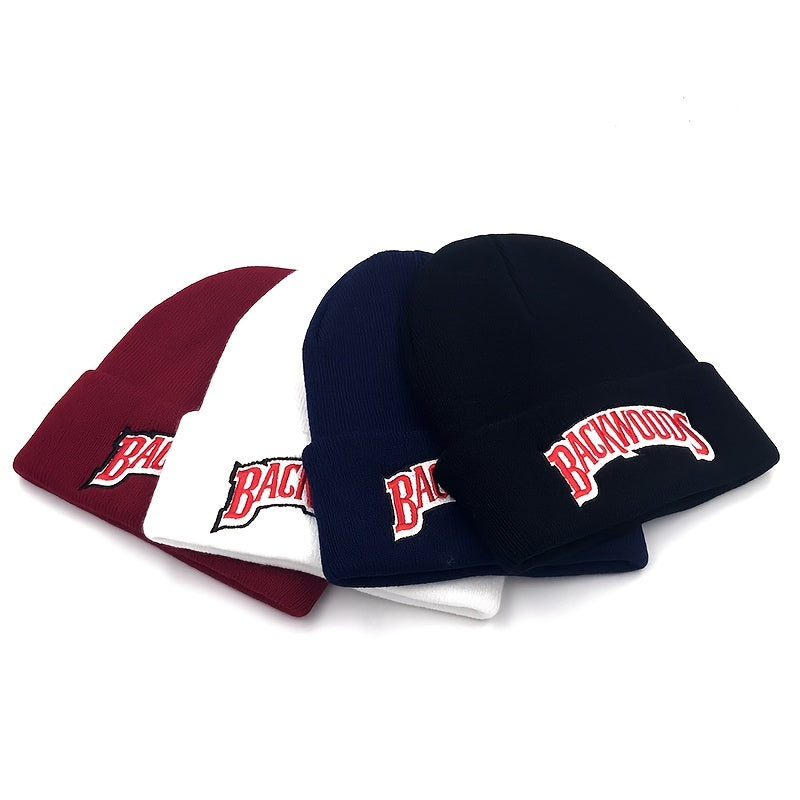 Mens Personalized Embroidered Knitted Beanie