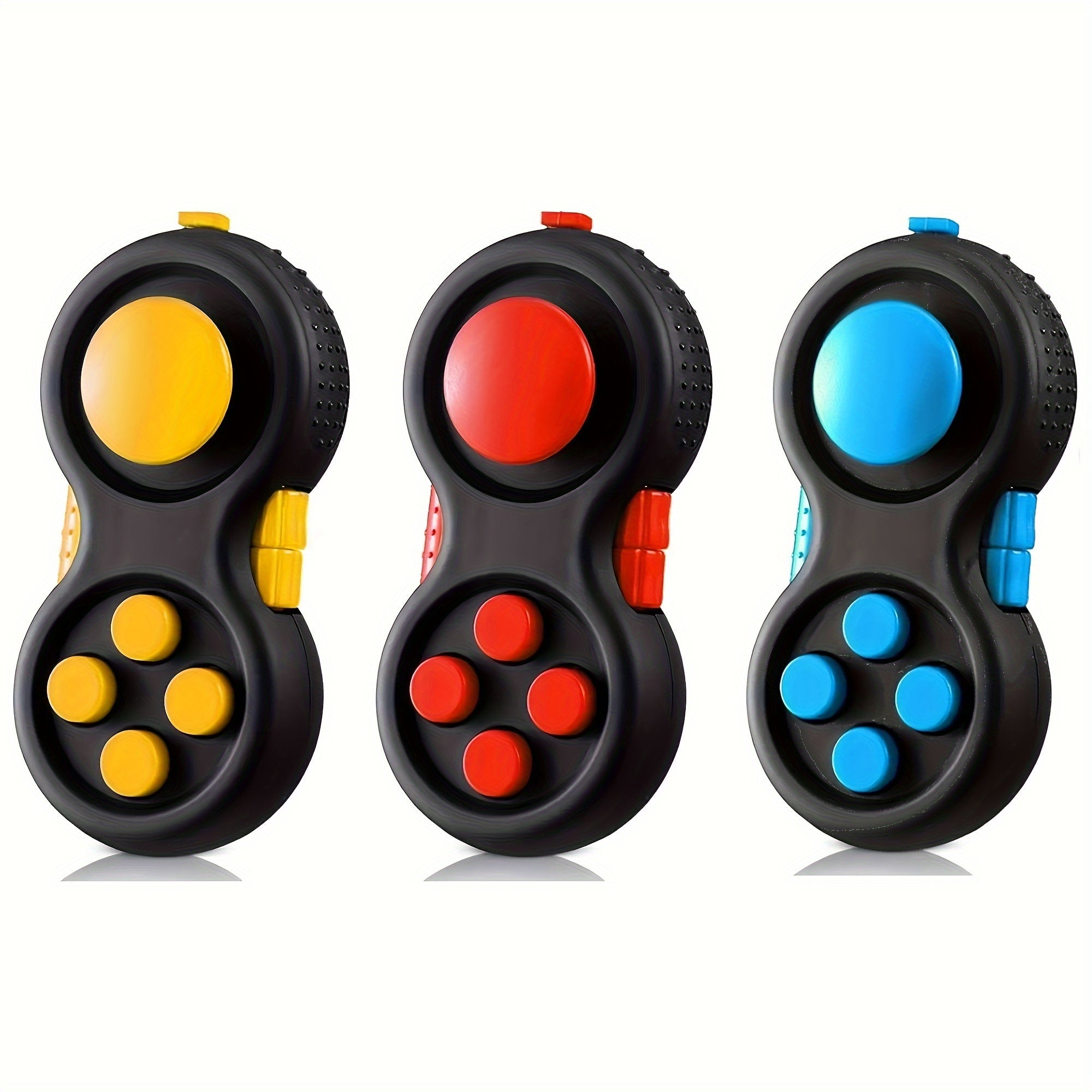 3pcs Retro Classic Fidget Controller Handheld Game Fun Fidget Pad Packs