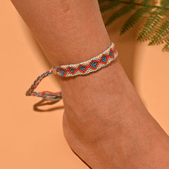 Colorful Bohemian Anklet for Women - Summer Foot Chain