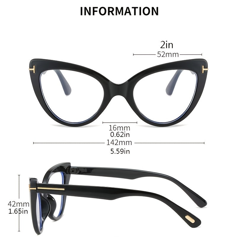 Cat Eye Blocking Glasses for Women