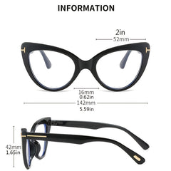 Cat Eye Blocking Glasses for Women
