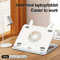 Portable Foldable Laptop Stand - Adjustable Holder for 43 18cm PC