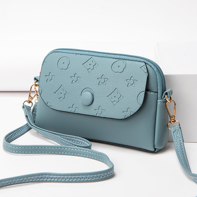 Mini Square Crossbody Bag PU Shoulder Bag Women's Handbag