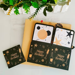 3D Pop Up Birthday Card For Husband Wife Men Women