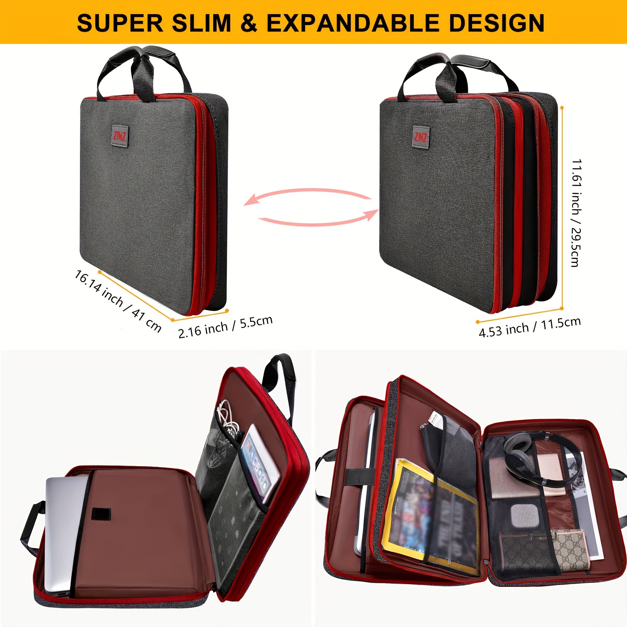 Computer Shoulder Bag Large Capacity Mobile Phone Storage Bag