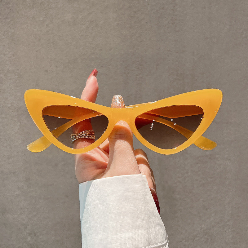 Cat Eye Sunglasses Women Sunscreen Glasses Hiking
