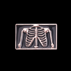 Skull Metal Plating Brooch Clothing Accessories