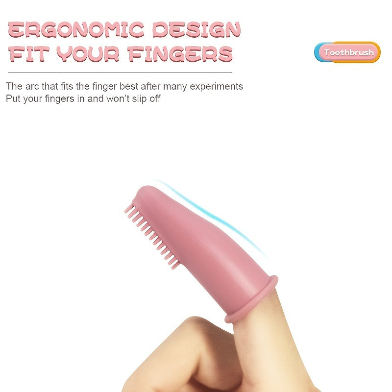 Silicone Baby Finger Toothbrush BPA-Free Infant Teeth Clean Brush